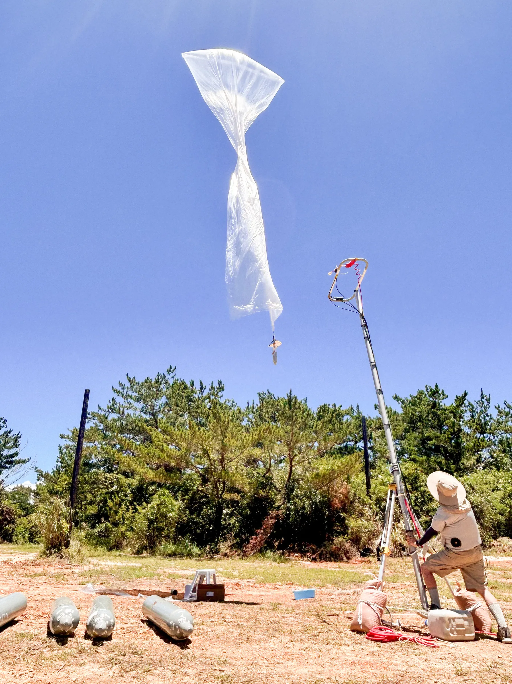 WindBorne launch operations at Japan