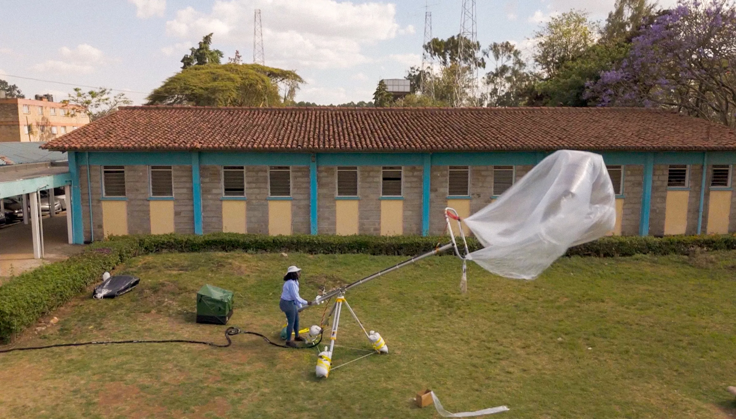 WindBorne launch operations at Kenya