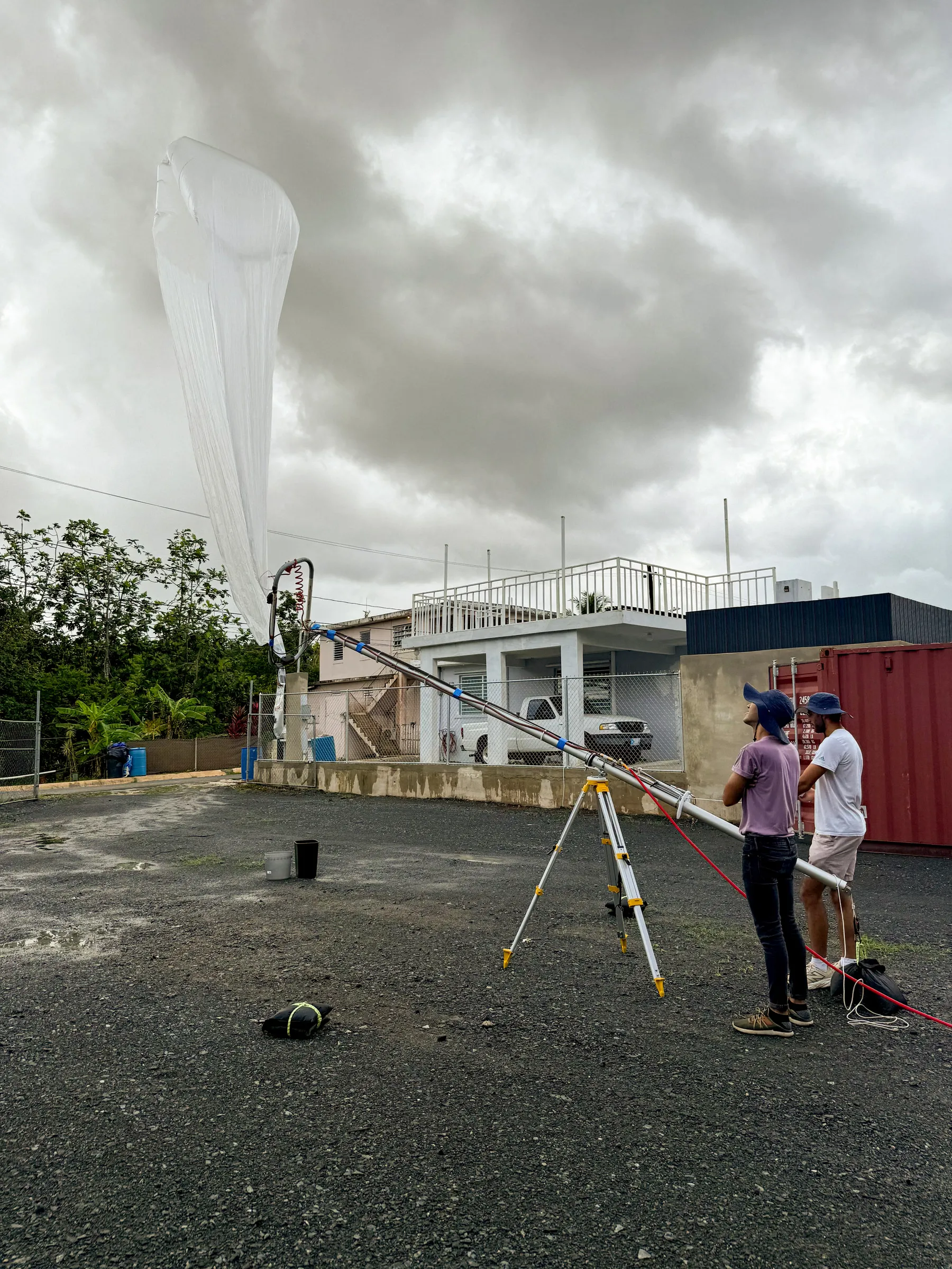 WindBorne launch operations at Puerto Rico